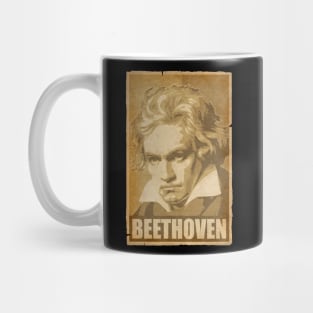Beethoven Propaganda Pop Art Mug